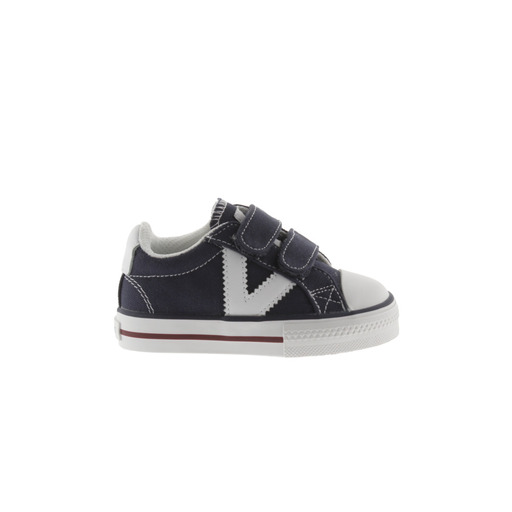 Zapatillas De Lona Victoria Tribu Con Logotipo En Contraste Y Tiras Adherentes