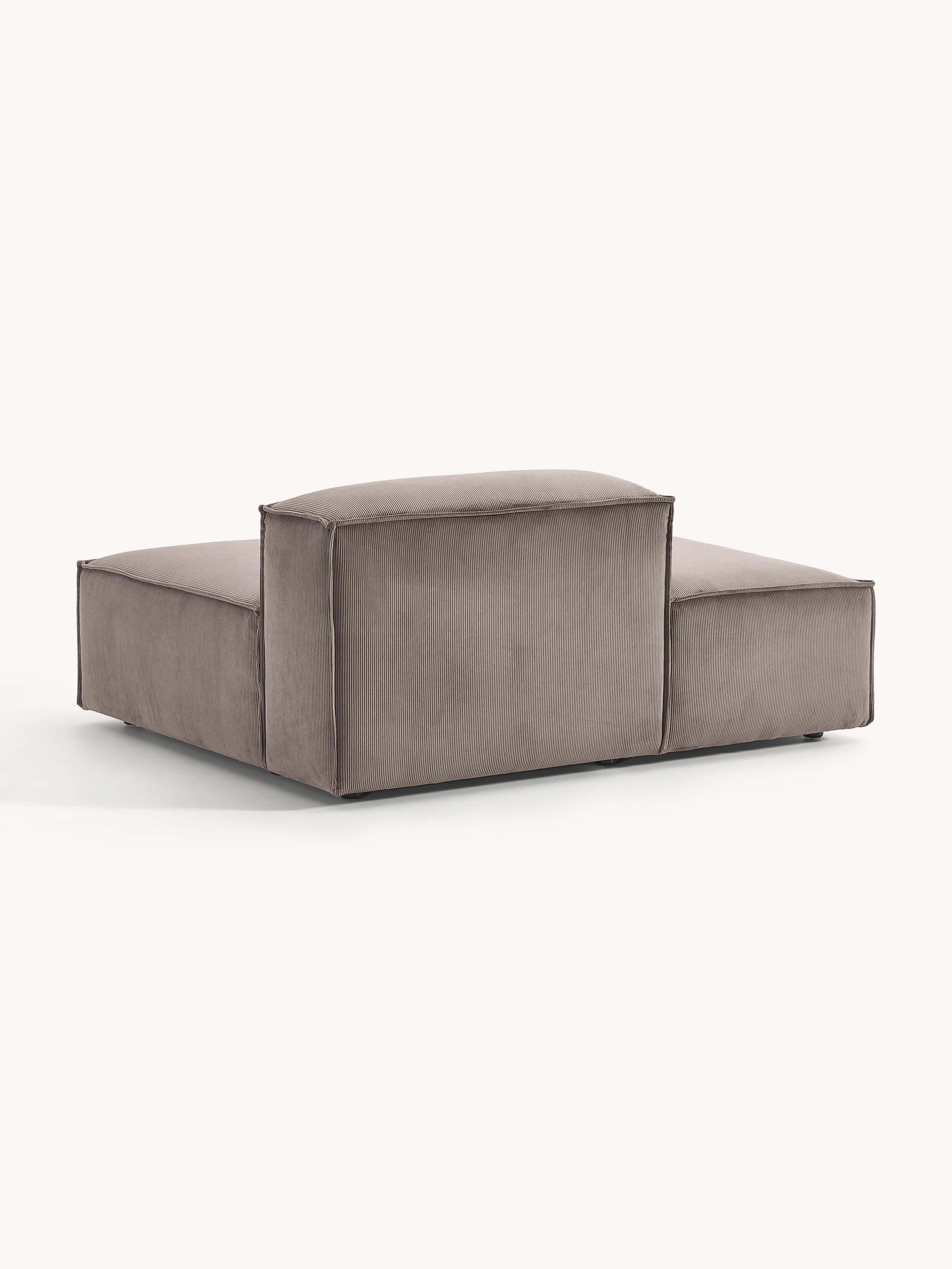 Chaise longue module Lennon van corduroy