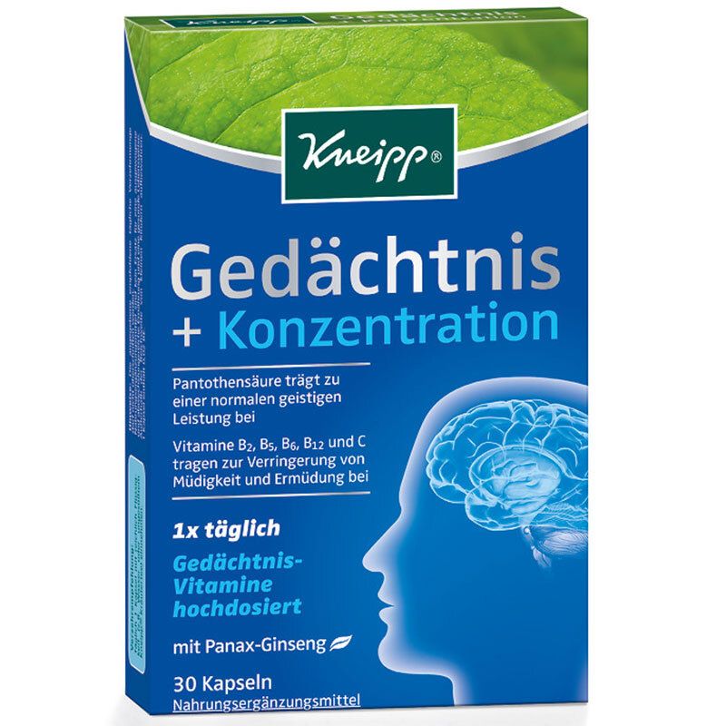Kneipp® Gedächtnis + Konzentration