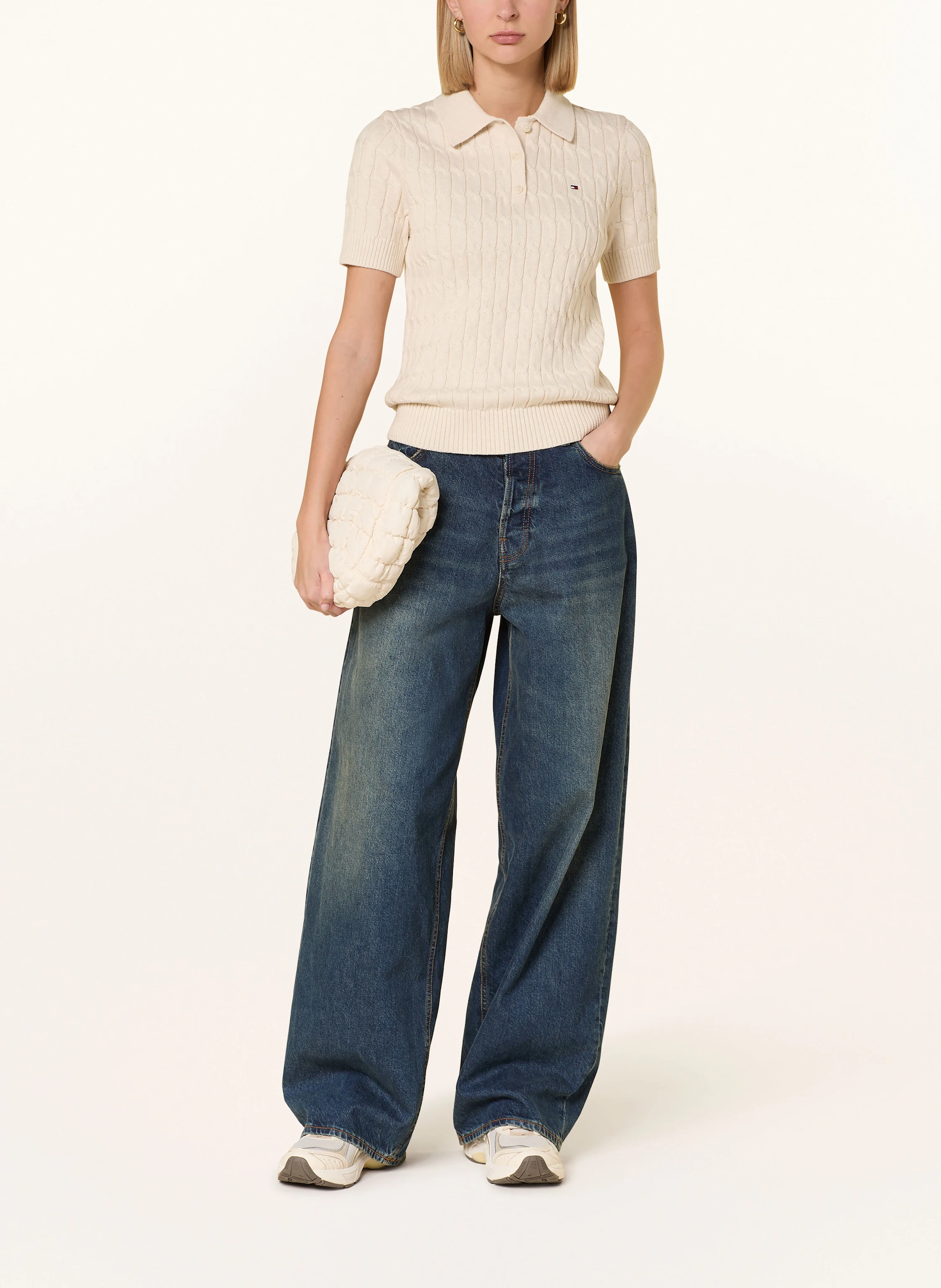 TOMMY HILFIGER Strick-Poloshirt