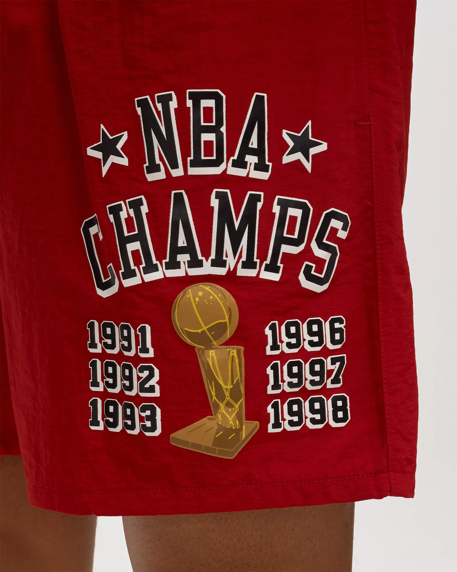 Mitchell & Ness Team Heritage Woven Short - Chicago Bulls