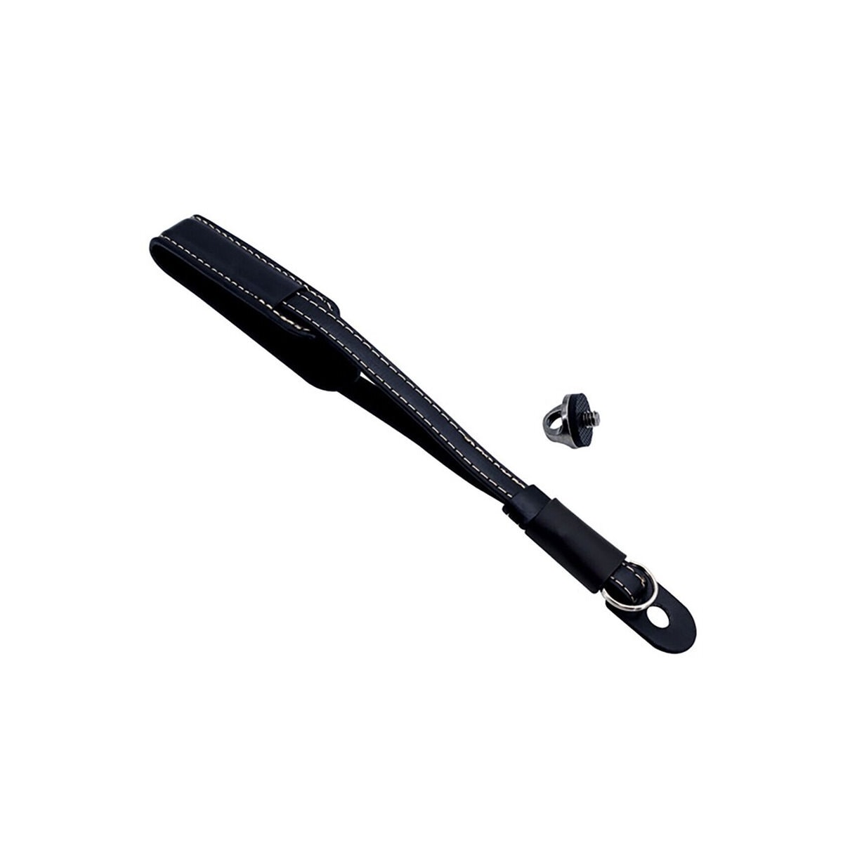 Lærhåndleddsrem med skrufeste for Insta360 X4 - Svart