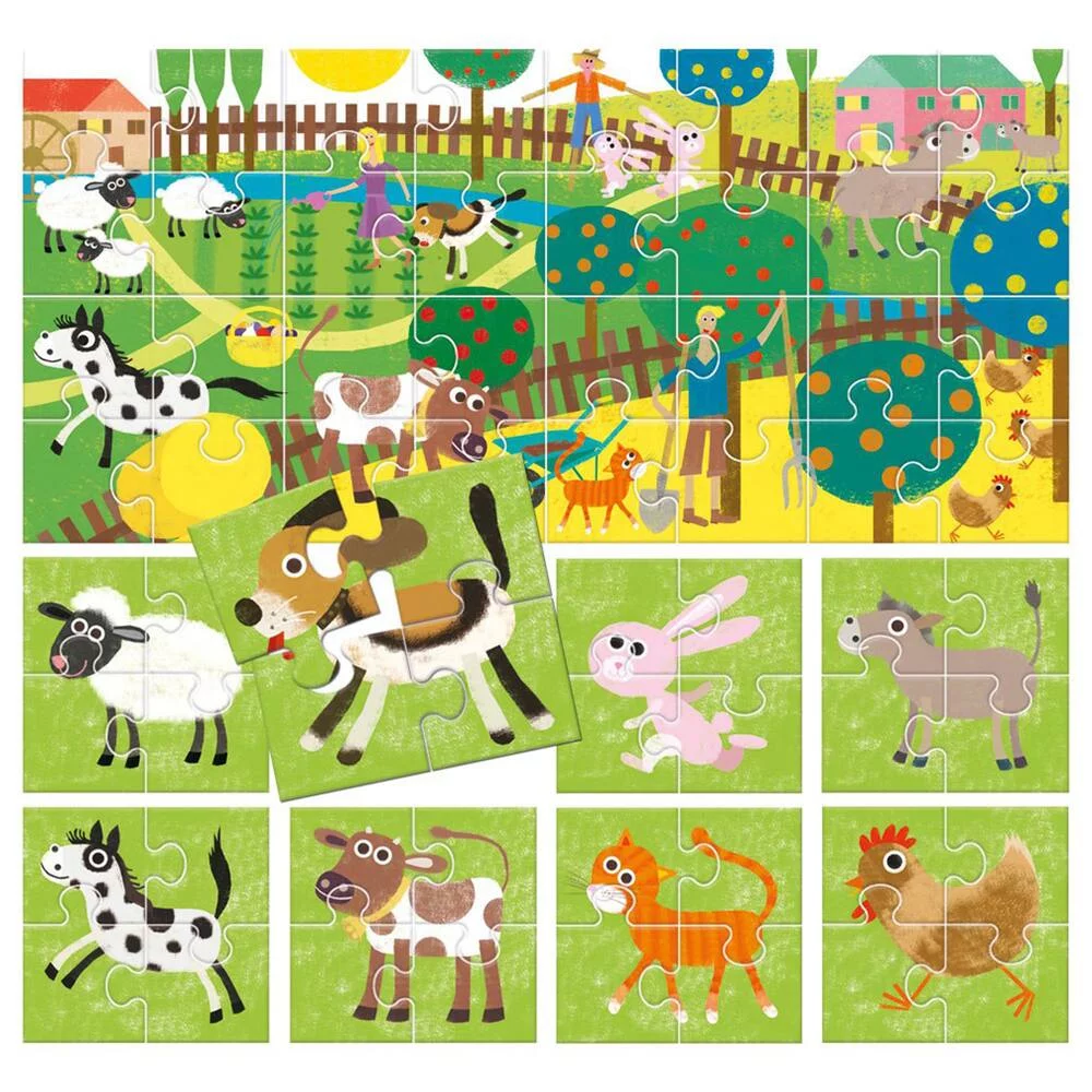 PUZZLE 8 + 1 FERME