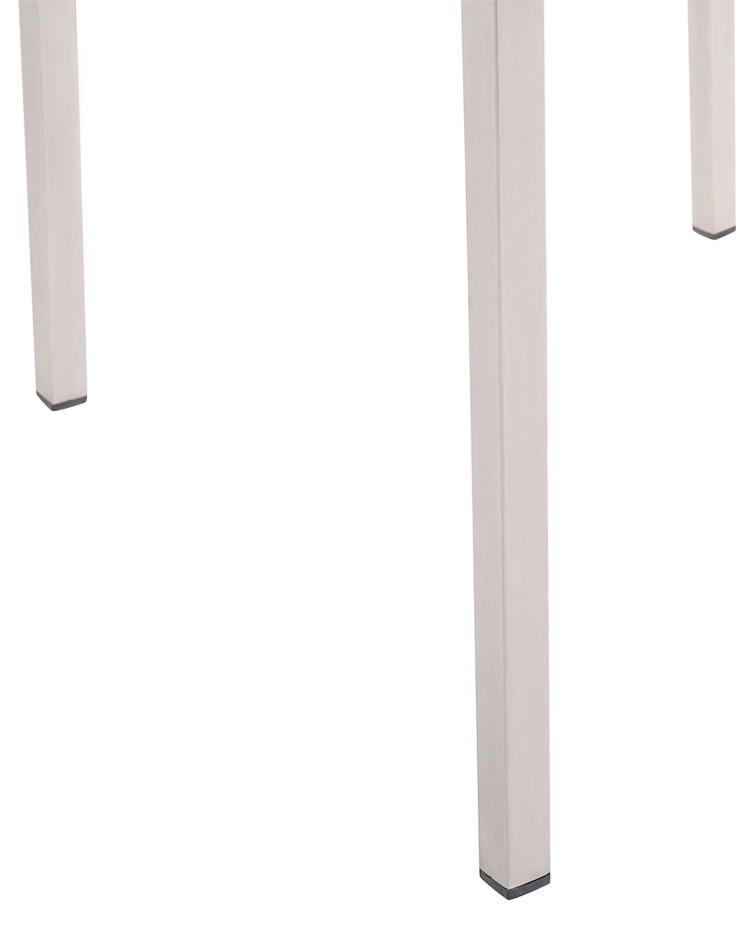 Set van 6 tuinstoelen GROSSETO Roestvrij staal Wit