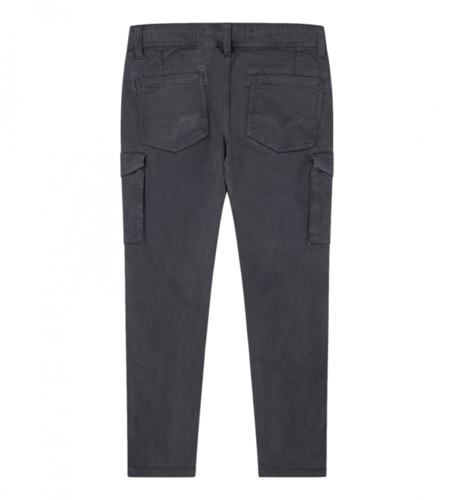 Calças cargo Pepe Jeans Chase cinza escuro