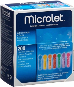 Microlet Lanzetten farbig