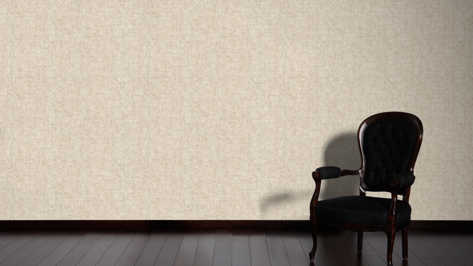 Vliestapete BORNEO - hellbraun Metallic - 10 Meter