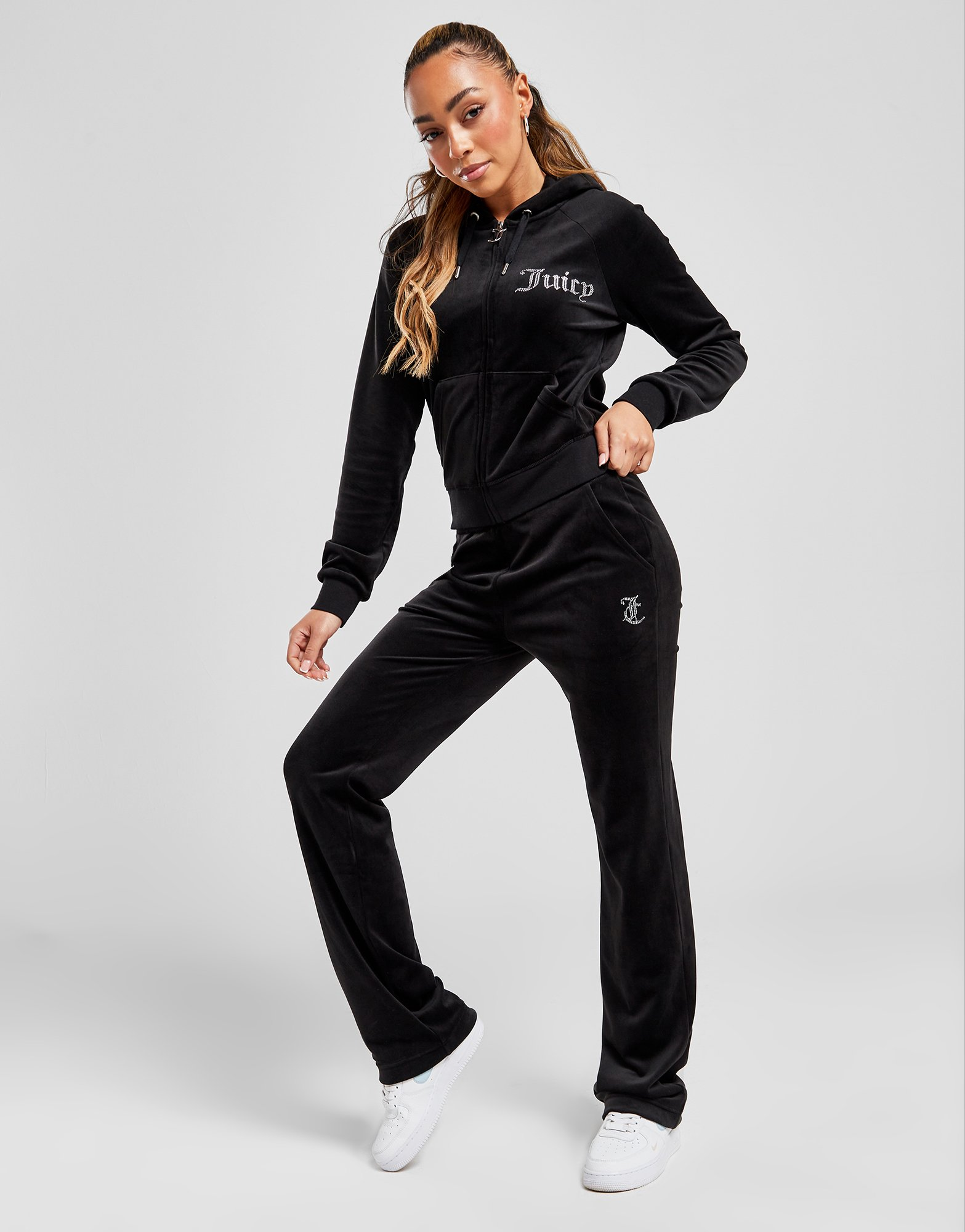 JUICY COUTURE Pantalon de jogging Diamante Velours Femme