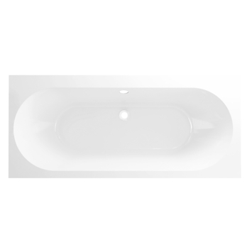 Marho Harboro inbouw duo ligbad glanzend wit 180 x 80 x 49 cm