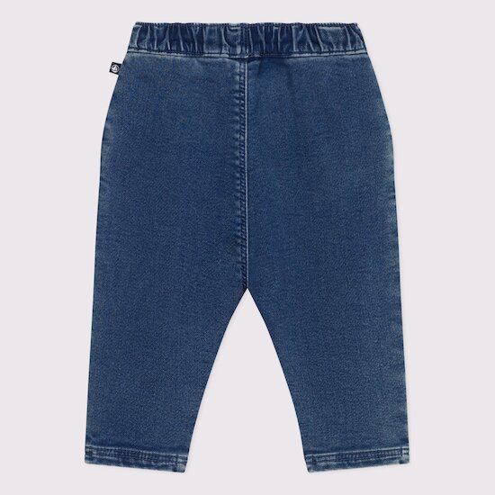 Jean en denim   Bleu délavé        de               Petit Bateau