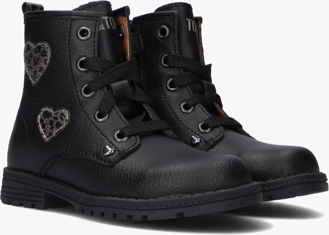 TON & TON zwarte ton & ton veterboots thyrza