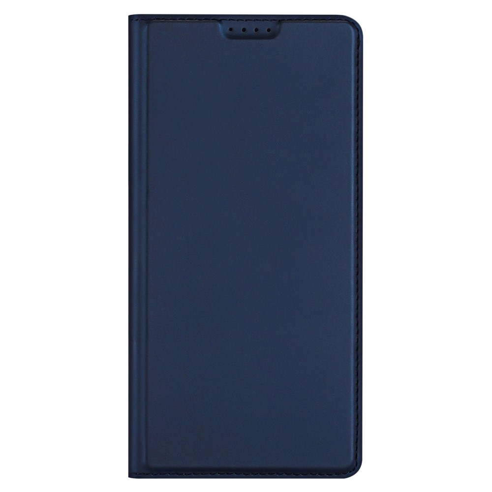 Samsung Galaxy A55 Flip Wallet Cover Leder Tasche - Dunkelblau