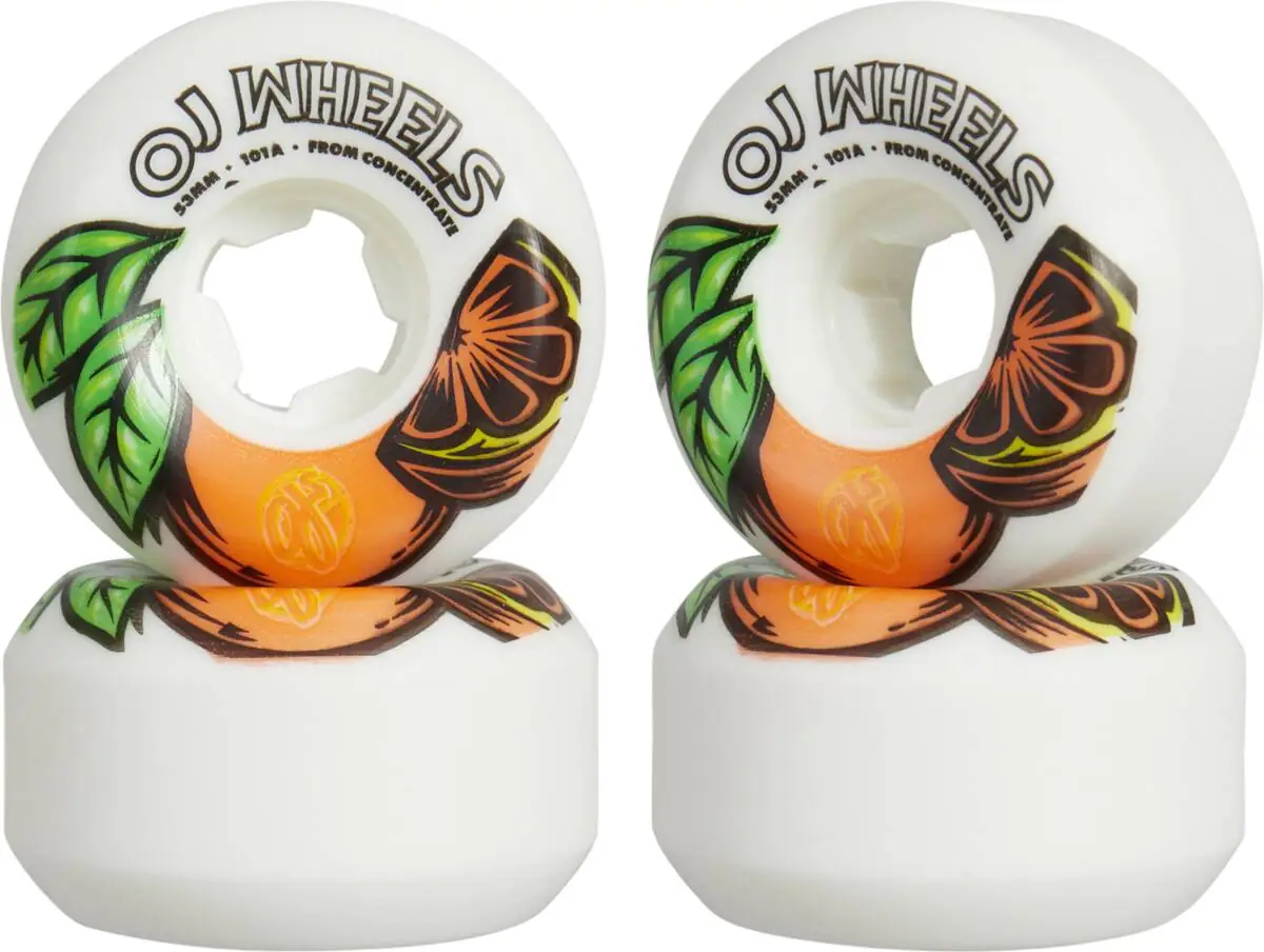 OJ's From Concentrate Hardline 101A Skateboard Hjul 4-Pak