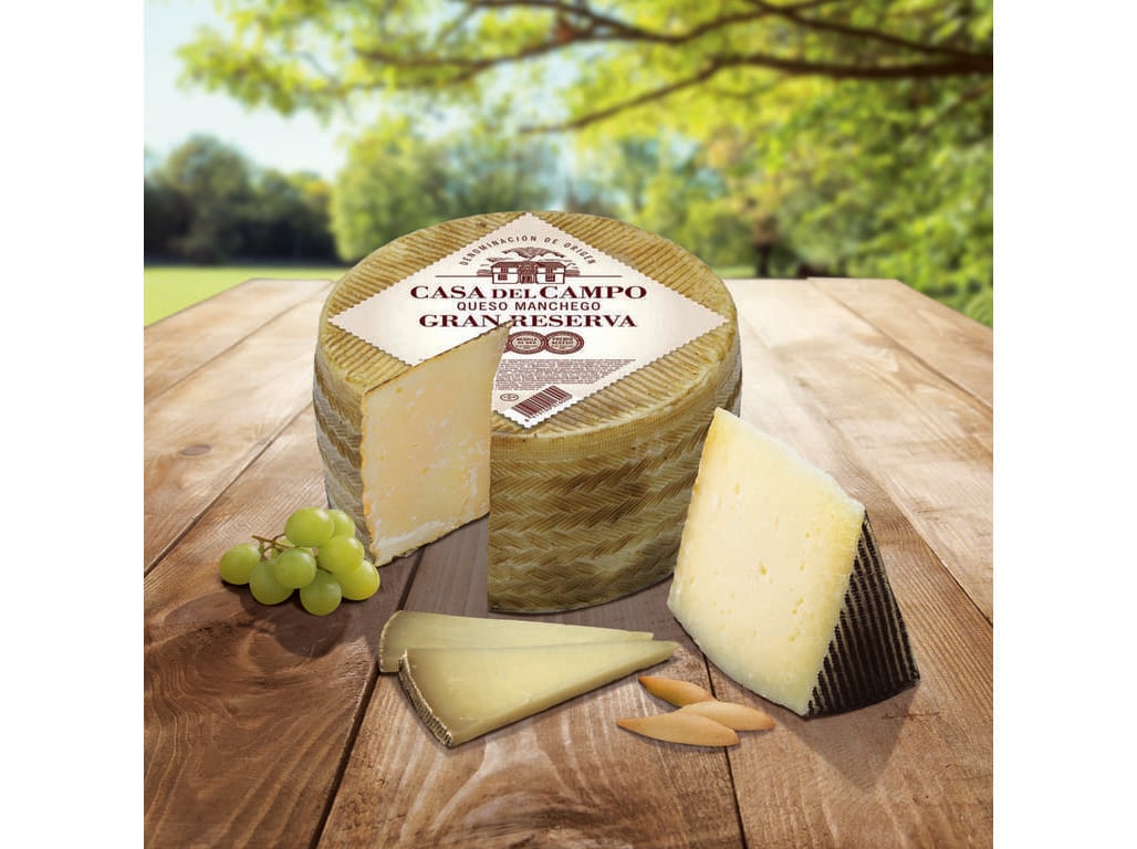 QUEIJO MANCHEGO DOP GRAN RESERVA CASA DEL CAMPO KG