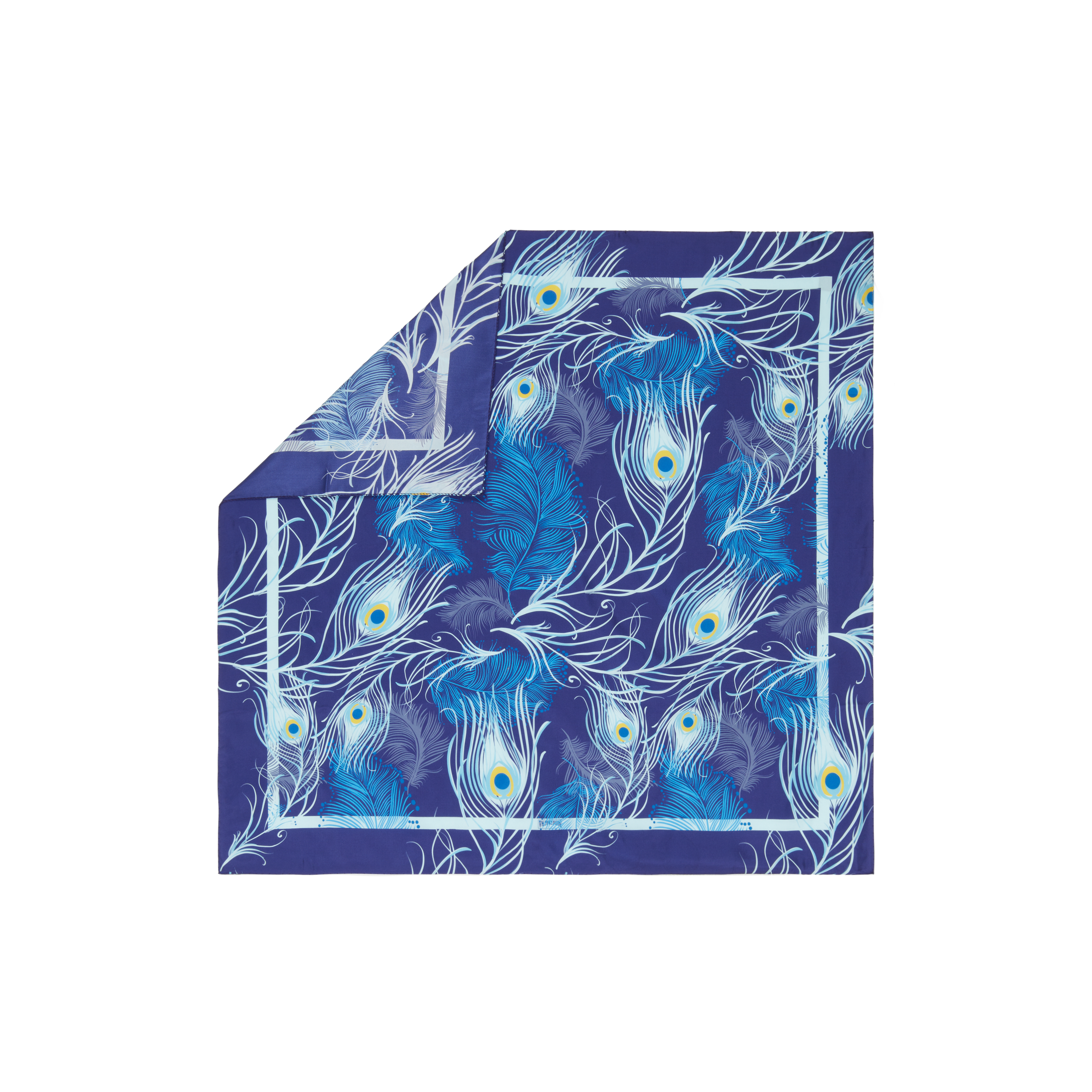 Foulard en soie unisexe Eyes of the wind