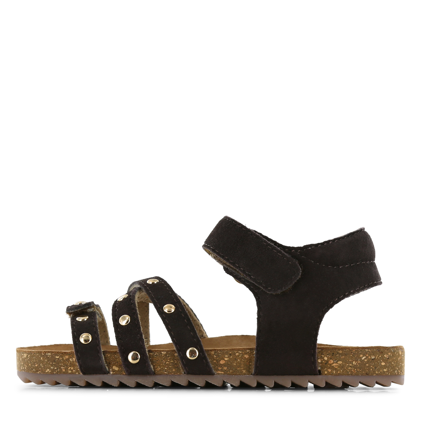 Shoesme dunkelbraune Sandale mit Nieten