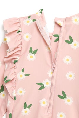 Petite Chérie Atelier Novalie UV-Drakt, Pink Daisy