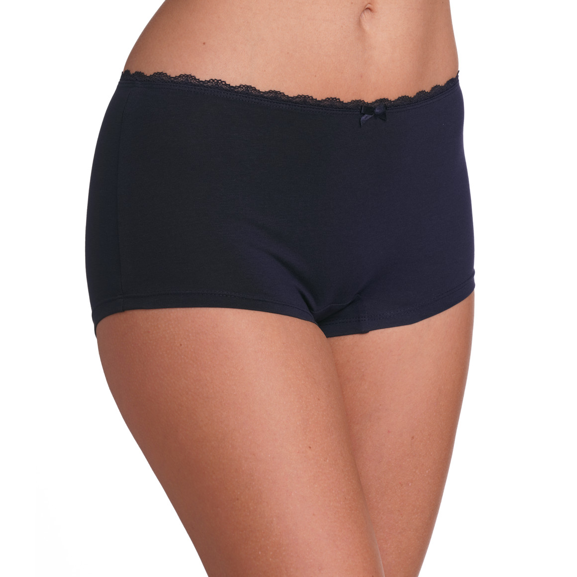 Gina Benotti 4 Damen Shorts im Set blau / dunkelblau / weiss