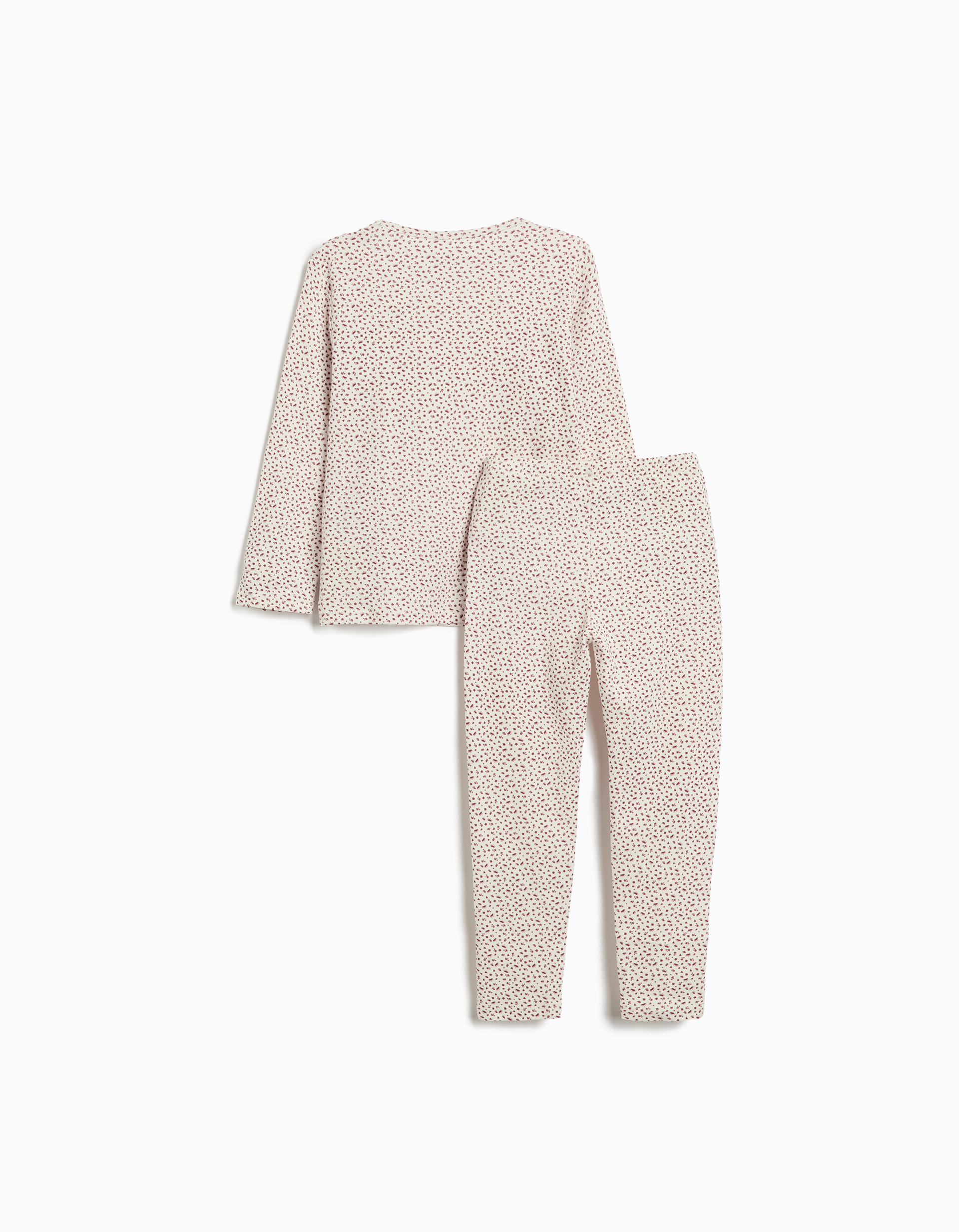 Pijama, Menina, Branco