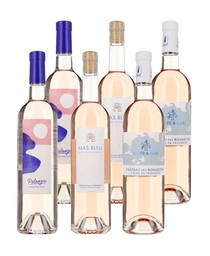 Le Top fruits des rosés - 6 bouteilles