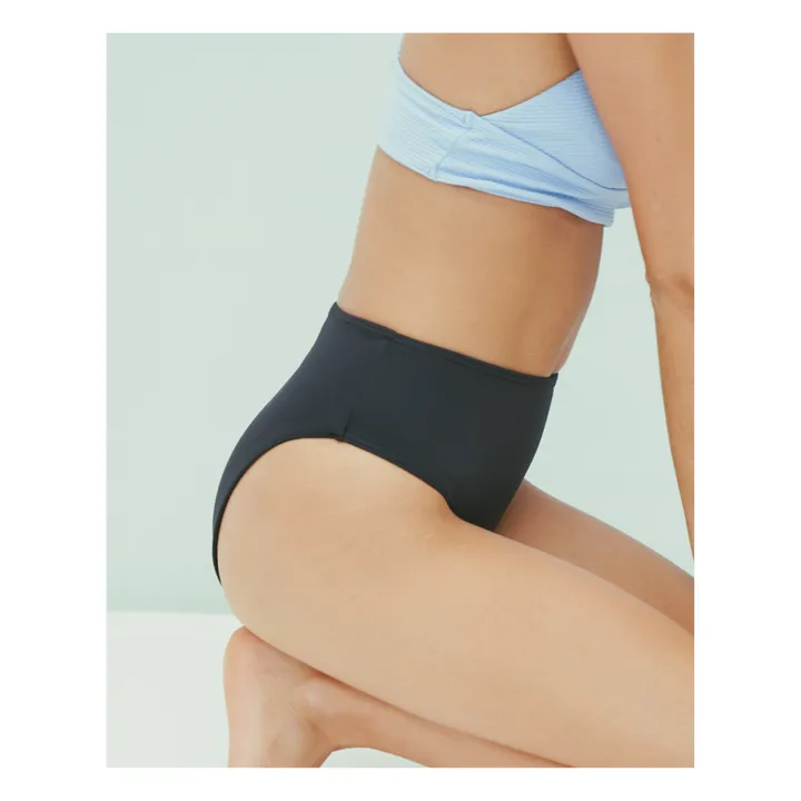 Smoon Bas de Maillot Menstruel - Flux Moyen | Noir