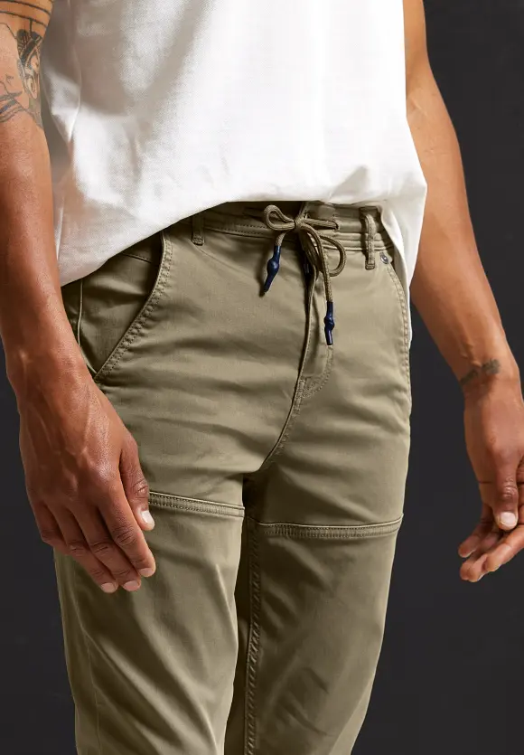Regular Fit Hose - seed beige