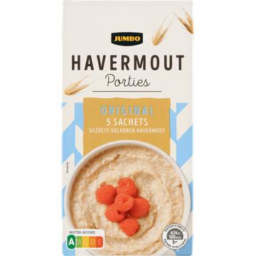 Jumbo Havermout Porties Original 5 x 27 g