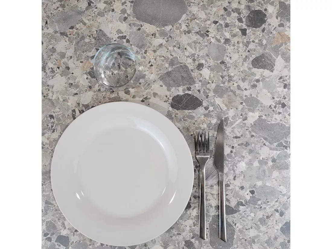 Mange-debout 60 x 60 cm - modèle Dina terrazzo cepp