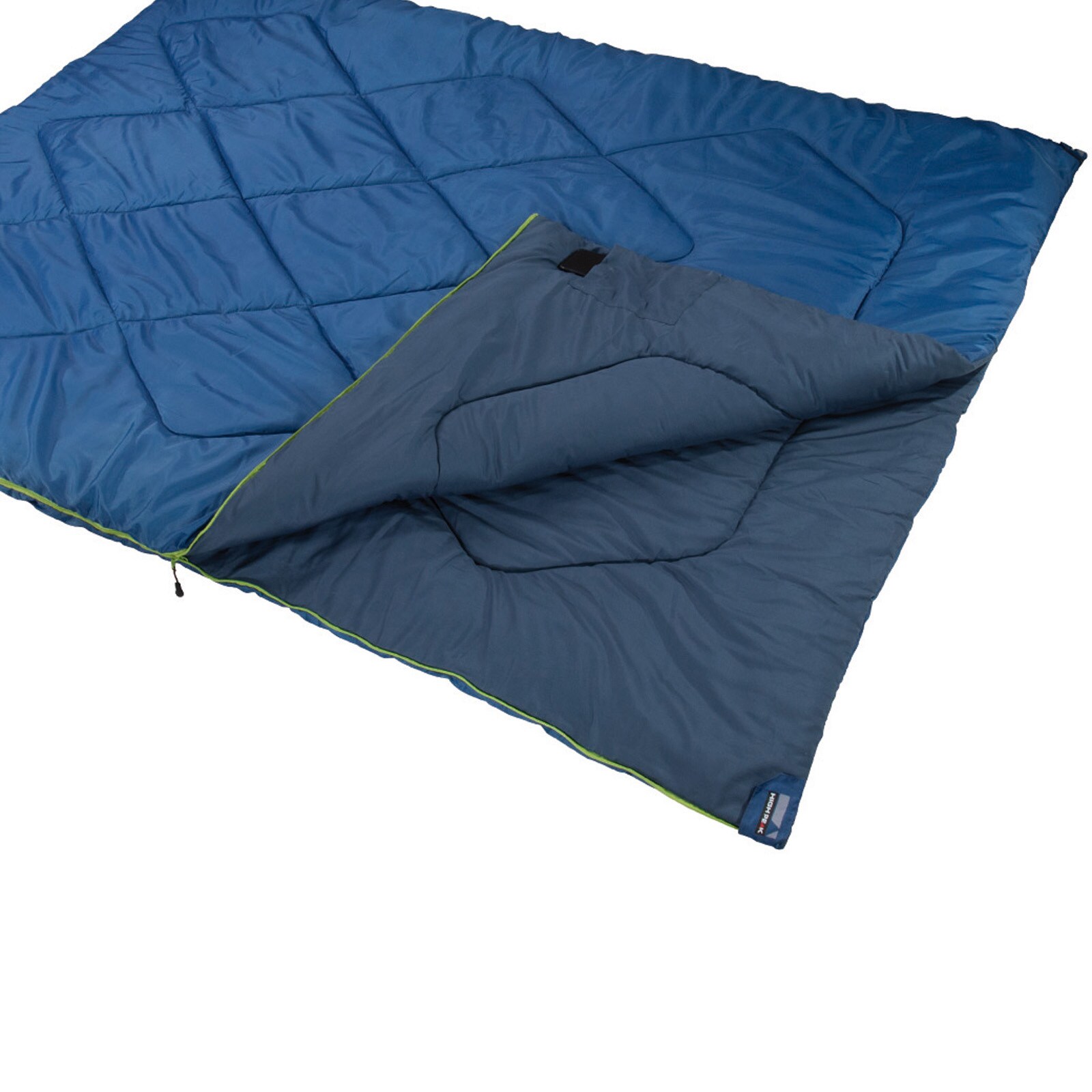 HIGH PEAK Deckenschlafsack Ceduna Duo 2 Personen Doppel Schlafsack Sommer Lang