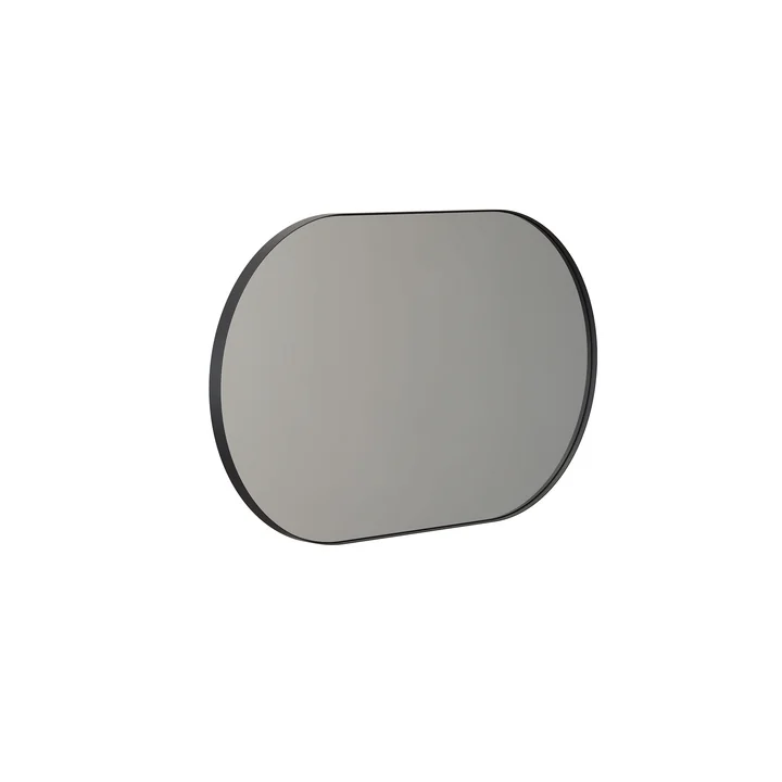 Frost - Unu Wandspiegel 4145 mit Rahmen, oval, 60 x 100 cm, weiss matt