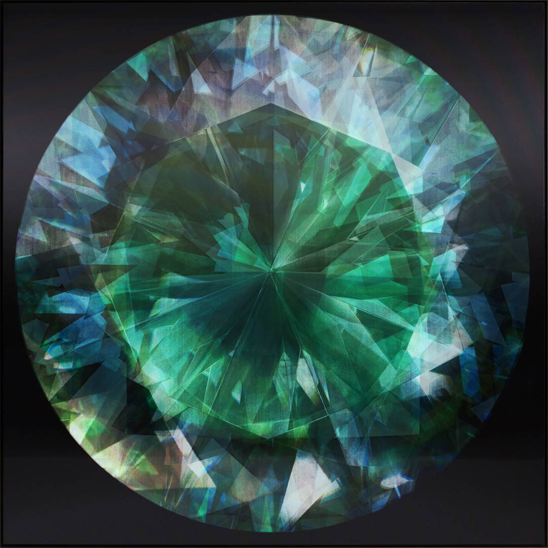 Green Dresden by Anton Sparx - Limited Edition. Edition of: 150. Signed.