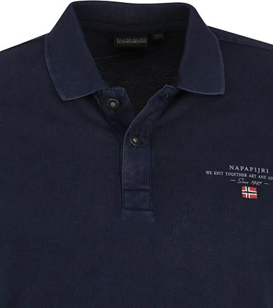 Napapijri Polo Elbas Navy Blauw NP0A4GDL1761 kopen