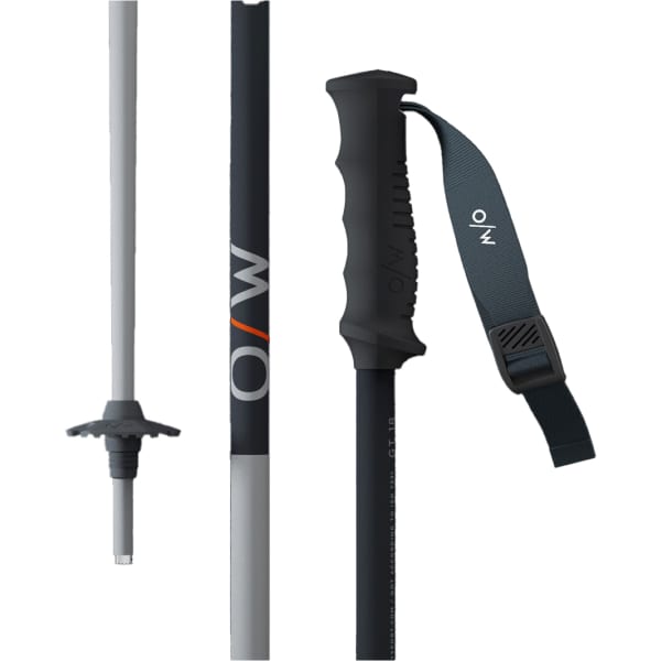 Bâton de ski ONE WAY GT 18 VAPOR BLACK/GREY