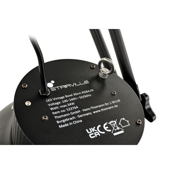 Stairville LED Vintage Bowl 30 RGBA IR