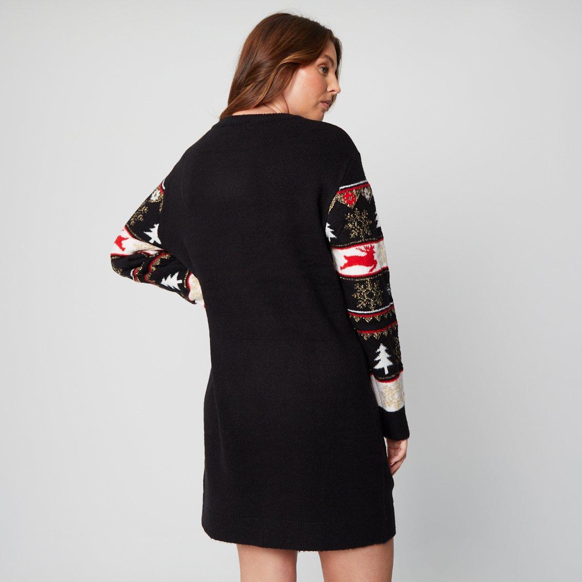 Be You Ladies Fairisle jumper Dress