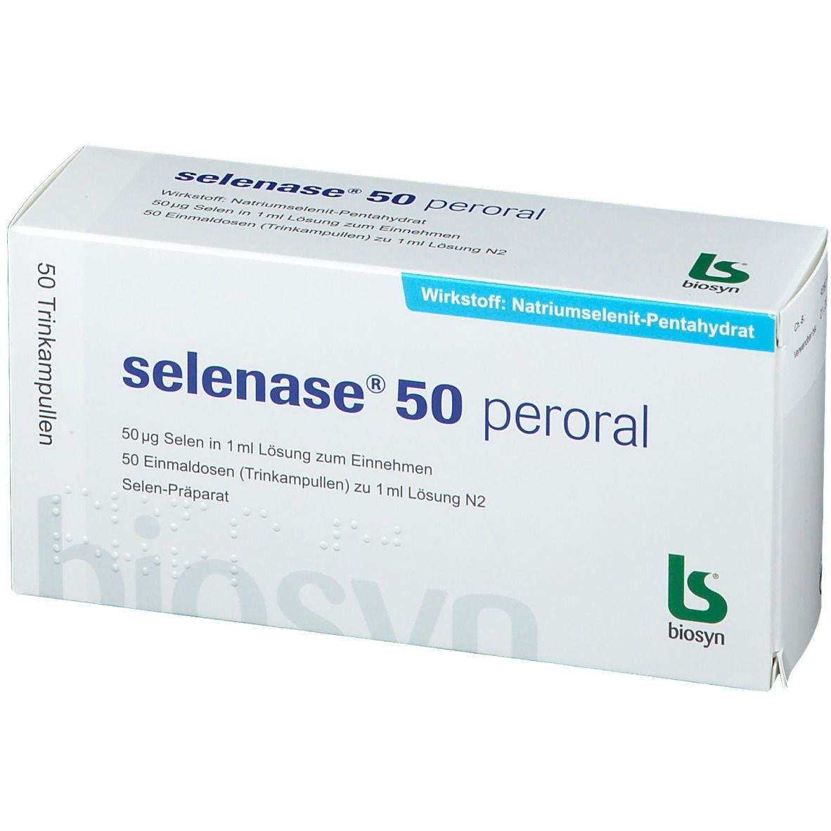 Selenase 50 peroral Trinkamp.
