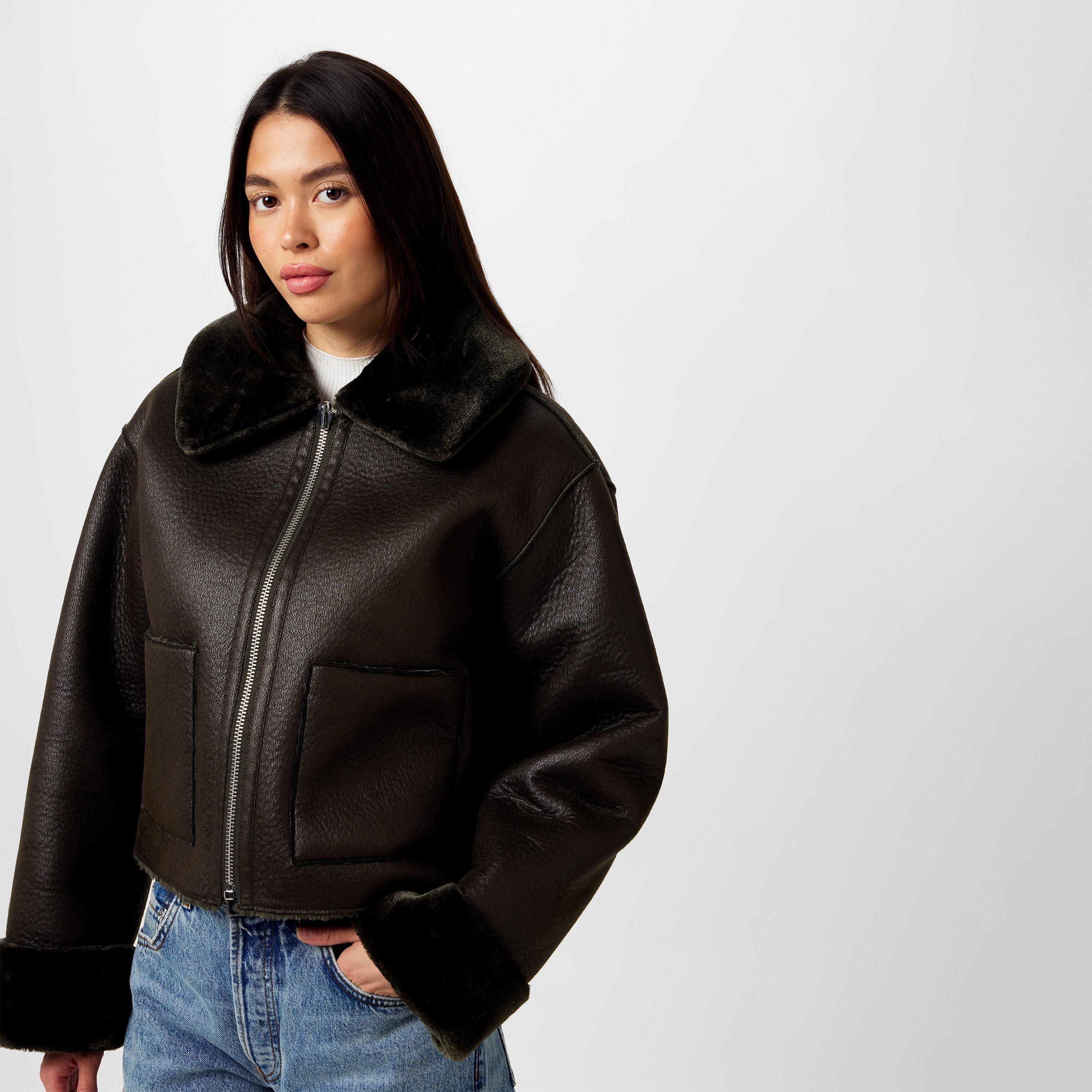 Jack Wills JW Reverse Shearling Jacket