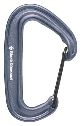 Mousqueton Black Diamond Miniwire Gris