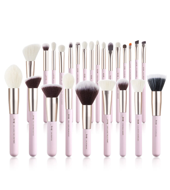 Jessup Beauty - Conjunto de pincéis 25 pcs - T290: Blushing Bride