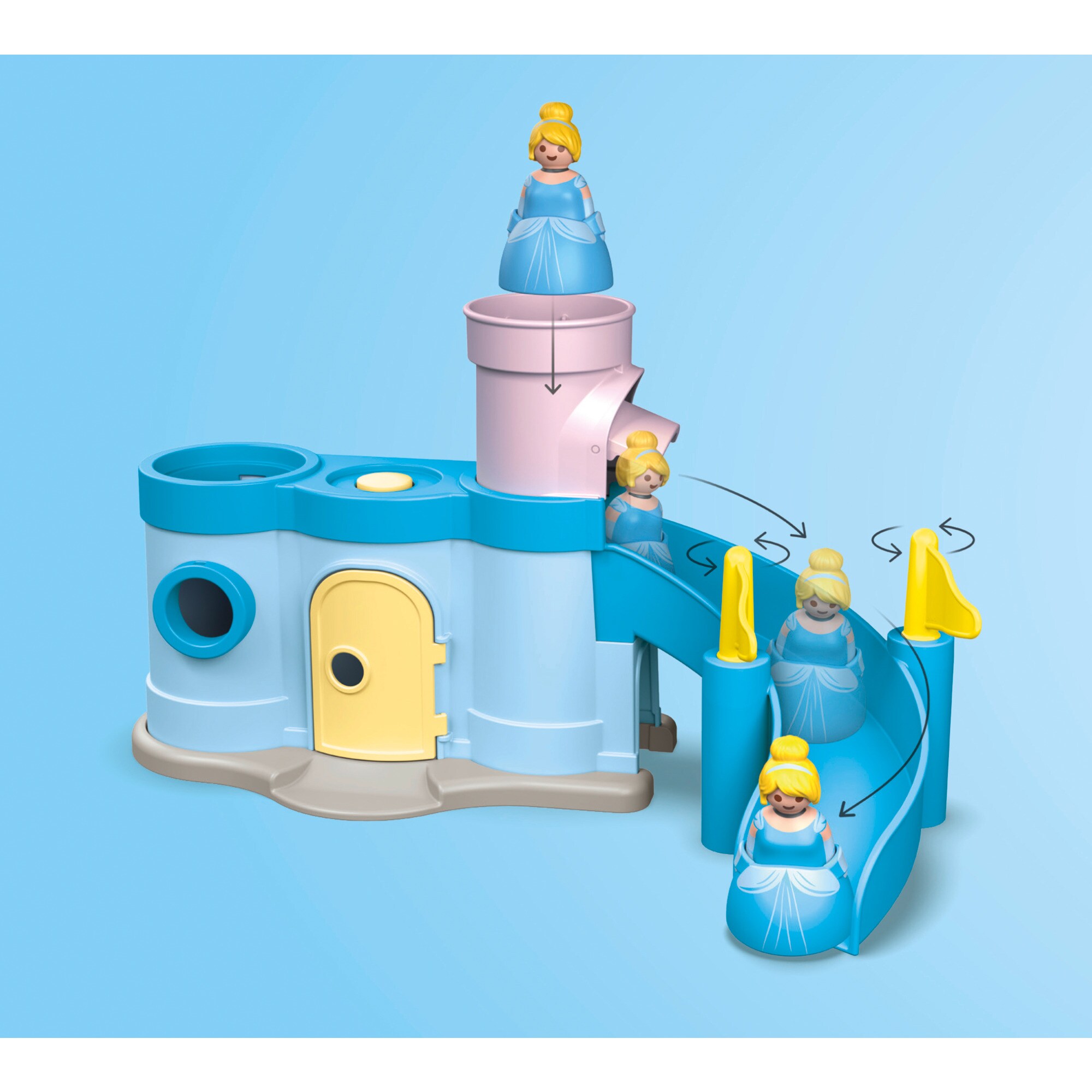 PLAYMOBIL Konstruktionsspielzeug Junior & Disney: Cinderellas Schloss
