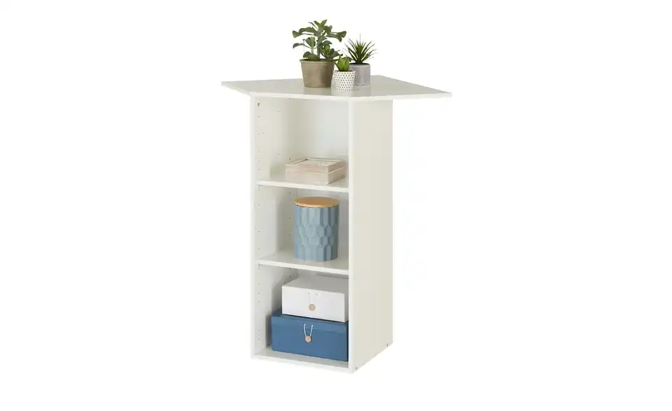 Eckregal Multischrank-System 98 cm Weiß