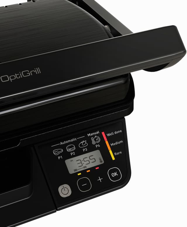 OBH Nordica OptiGrill Start 3 Prog bord grill GO7P08S0 (sort)