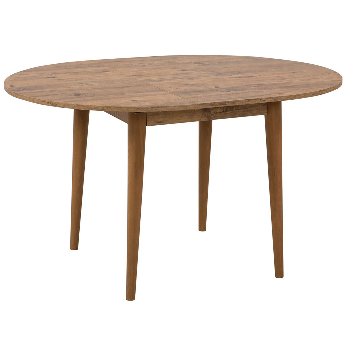 Homitis Tables extensible + 4 Chaises Vina pin/anthracite