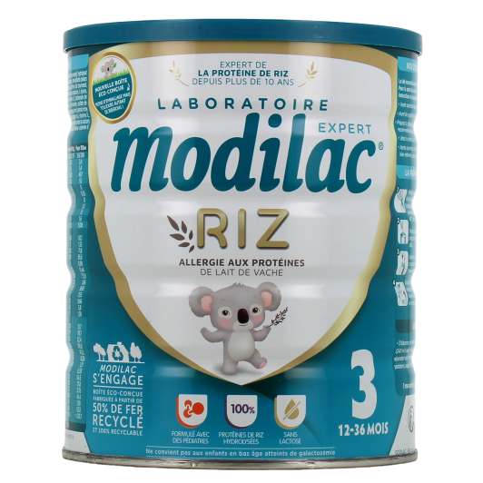 Modilac Expert Riz 3 Lait 3ème âge