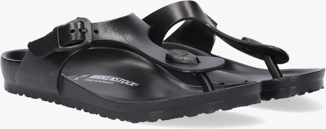 BIRKENSTOCK zwarte birkenstock teenslippers gizeh eva kids