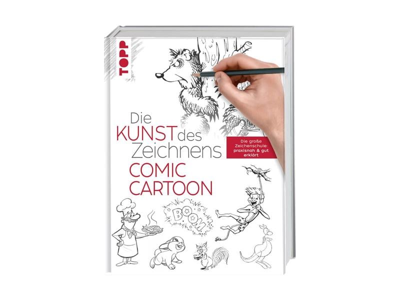 Frechverlag Handbuch Die Kunst des Zeichnens – Comic Cartoo Zeichenbuch zum lernen