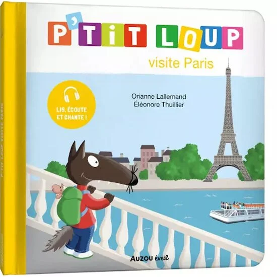 P'tit Loup Visite Paris   de               AUZOU