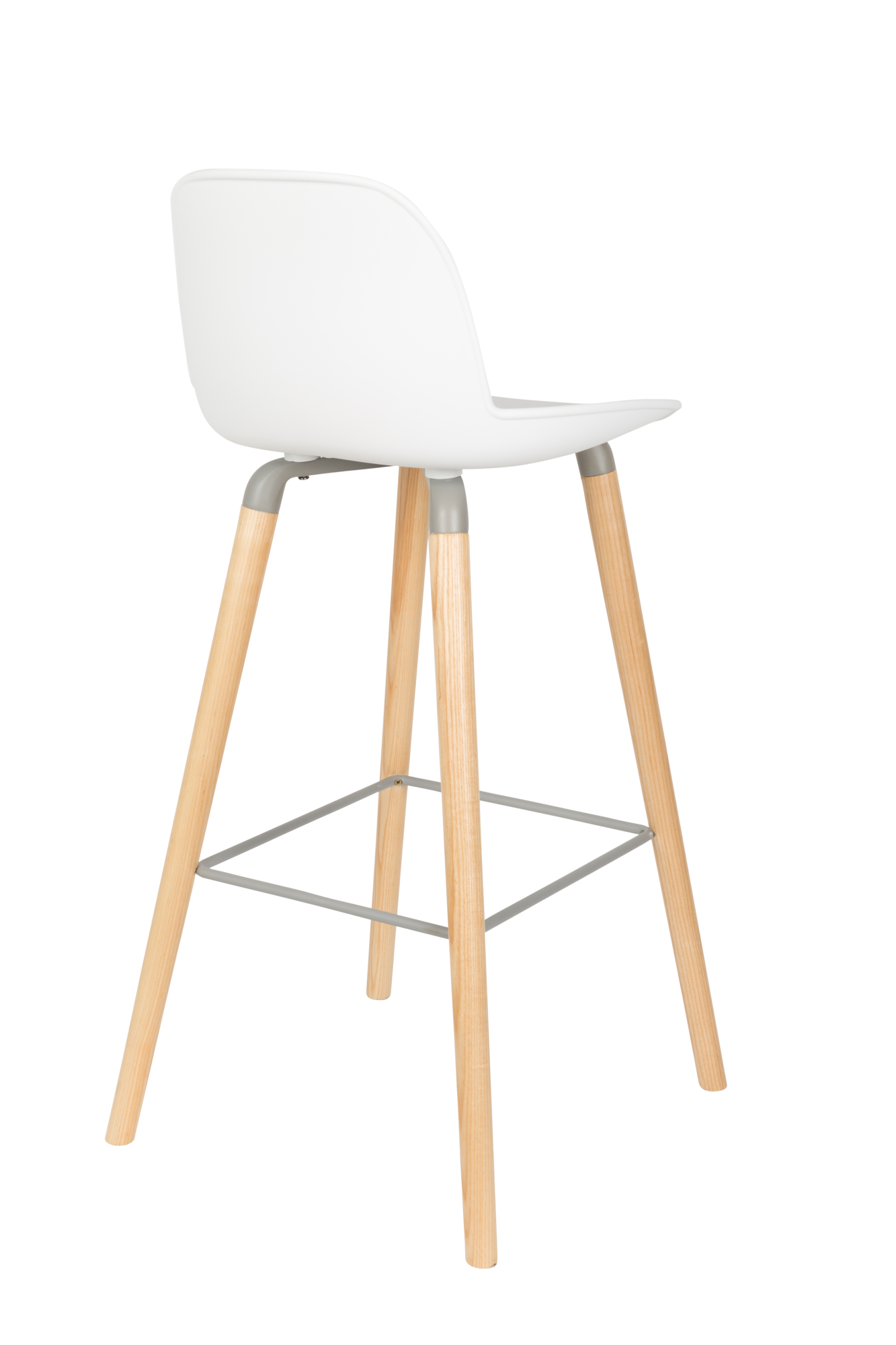 Barkruk Albert Kuip (zithoogte 75 cm) wit - set van 2