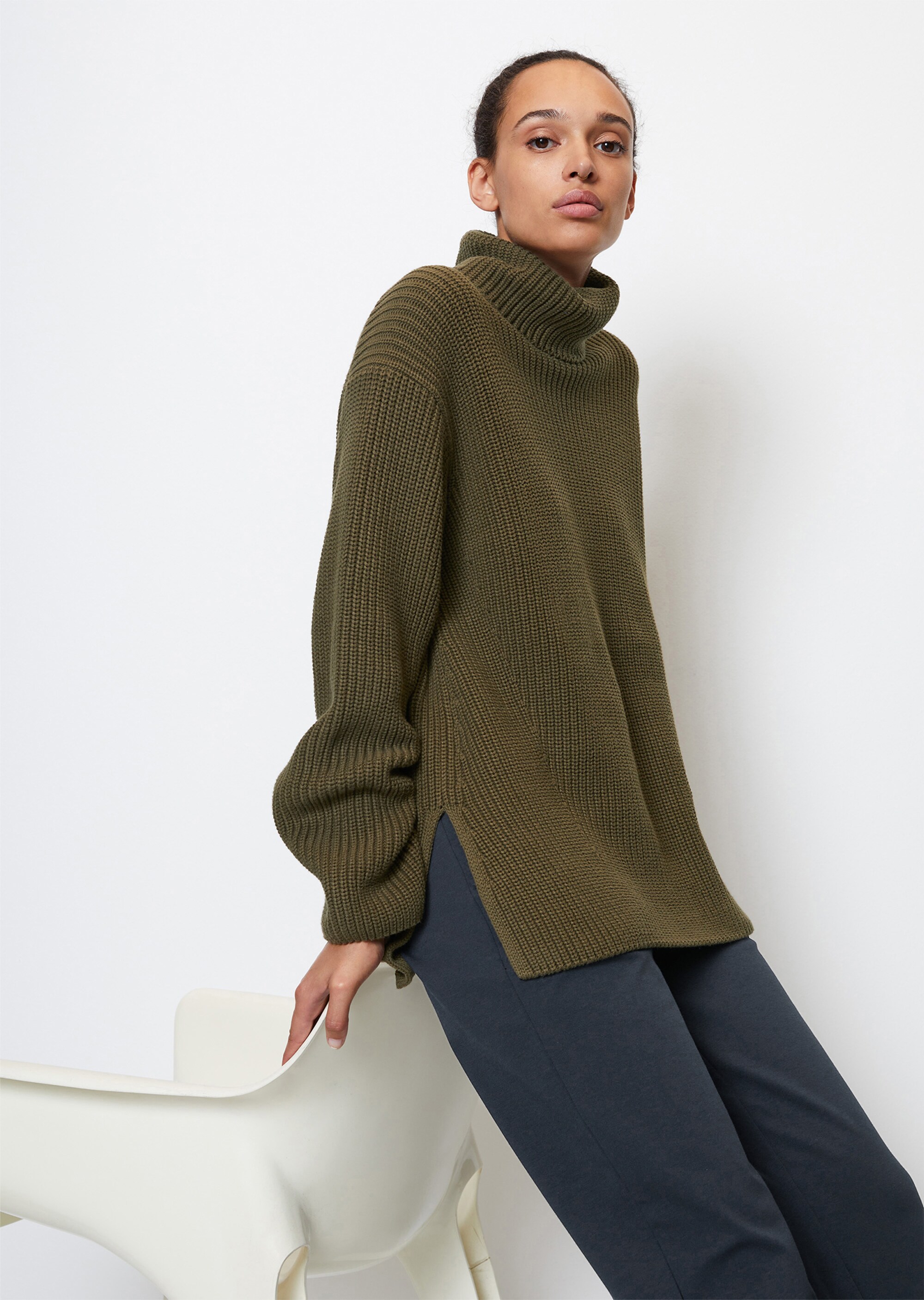DfC Rollkragenpulloveraus Organic Cotton