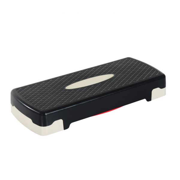 HomCom Step Fitness Plástico Black Red - A90-076RD